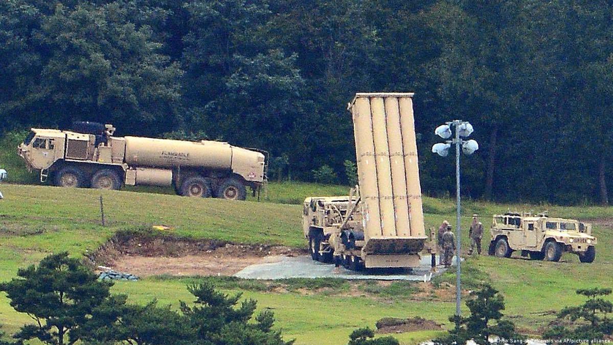 Batterie THAAD déployée en Corée du Sud